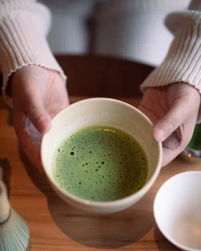 Garrya Nijo Castle Kyoto matcha green tea