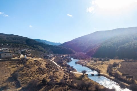 Along the Shu-Dugang River