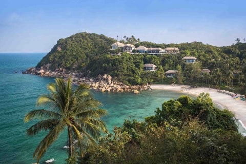 banyan tree samui beach resort ocean sea